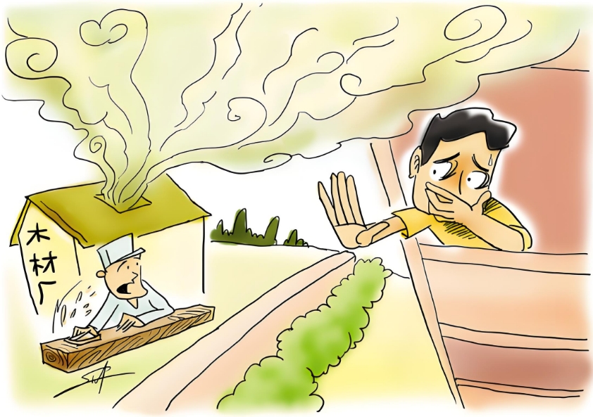 木材廠惡臭排放污染、大氣濃度污染預(yù)警系統(tǒng)應(yīng)用方案