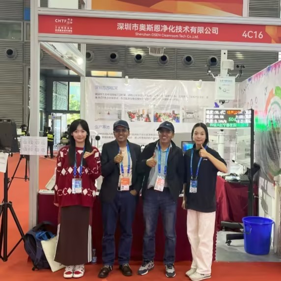 來(lái)自尼泊爾客戶蒞臨奧斯恩參觀考察